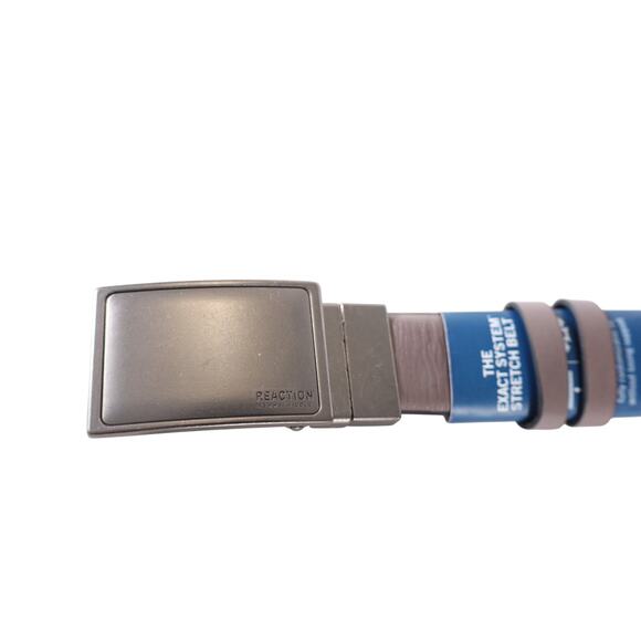 Kenneth Cole Reaction Reversible Exact System Stretch Belt – Gray/Black – NWT - Picture 2 of 5